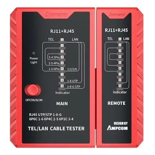 جهاز اختبار خط الهاتف / Testeur Cable Réseau